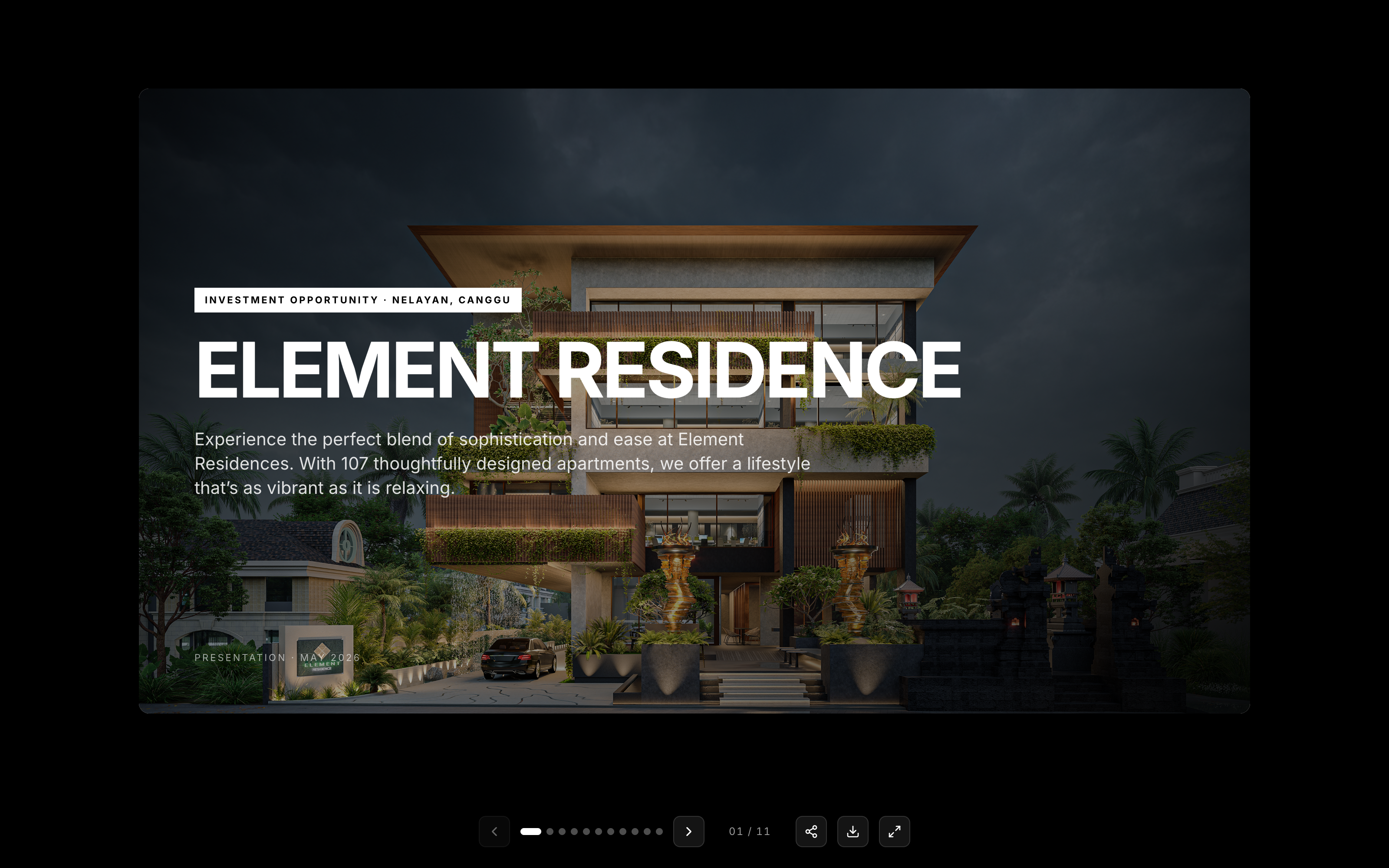 Presentation maker for any unit