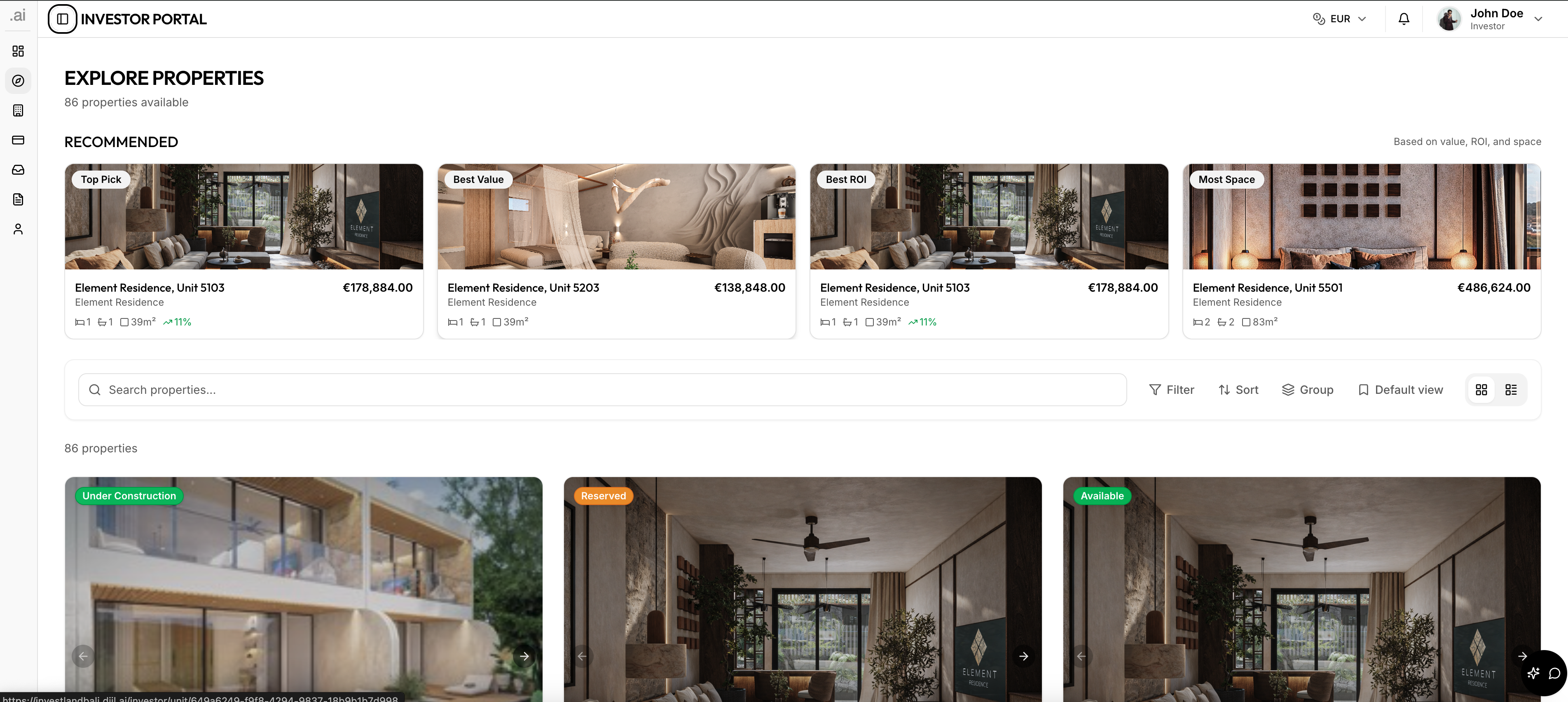 ROI tracking on what you own